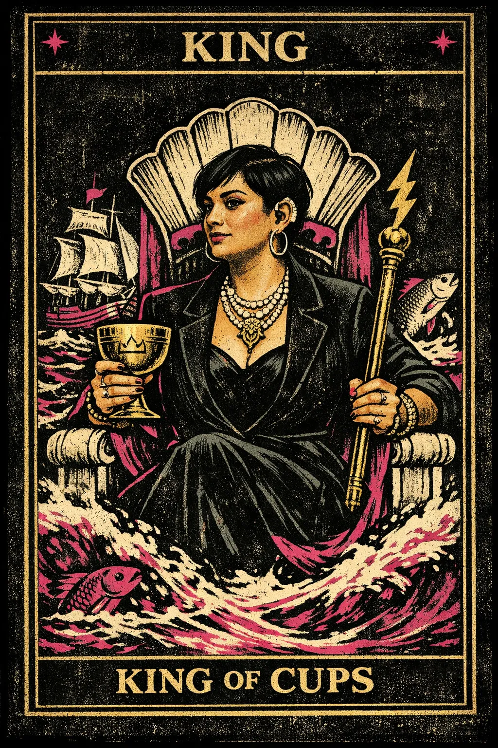 King of Cups Tarot Card Meaning
