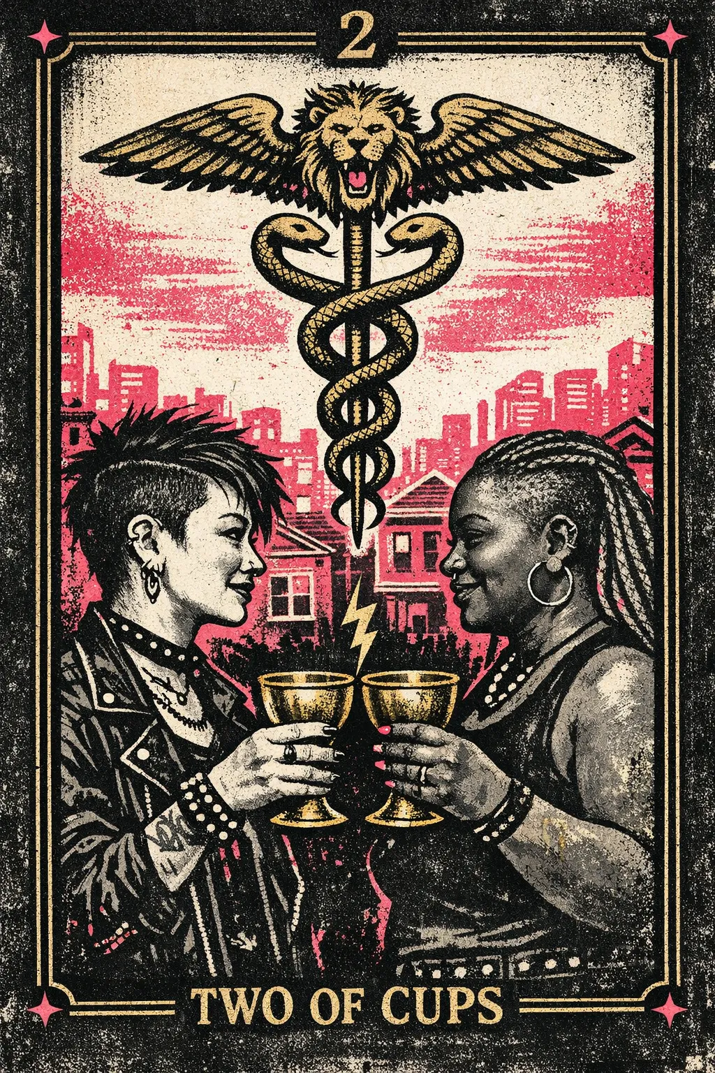 Two of Cups Tarot Card Meaning
